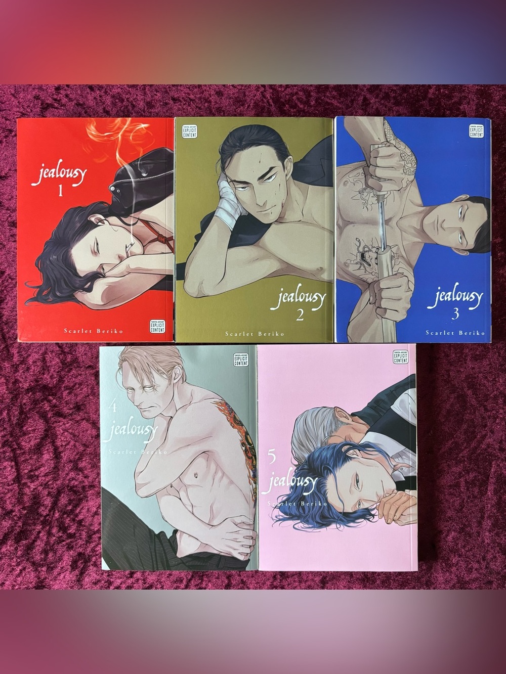 Jealousy BL manga by Scarlet Beriko